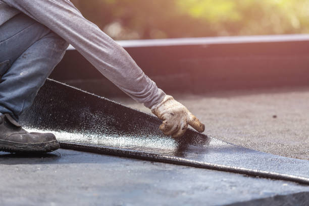 Professional Emergency Waterproofing technician working in Oxford, NC